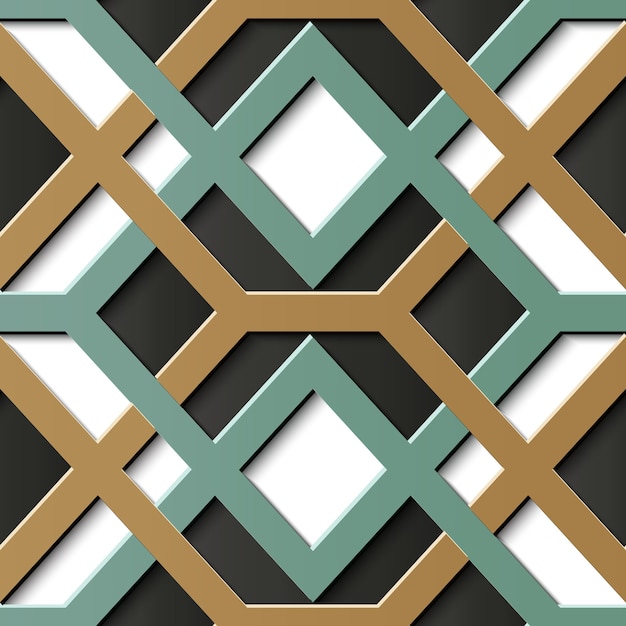 motivo ornamentale geometrico senza soluzione di continuità