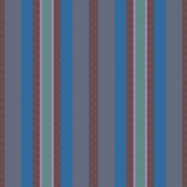Motivo verticale senza giunture Vettore di strisce di sfondo Linee tessili trama del tessuto