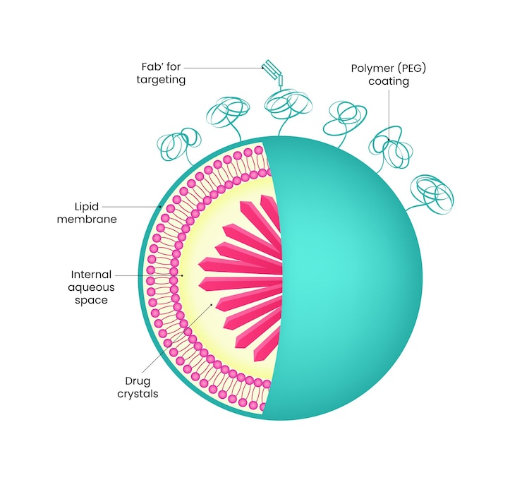 Vettore nanoparticle structure for targeted drug delivery