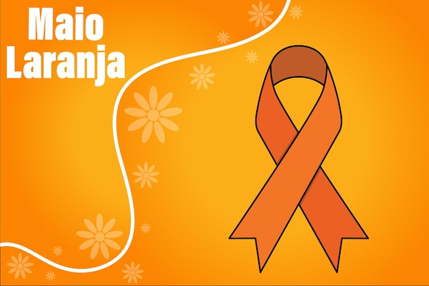 Nastro arancione Maio Laranja