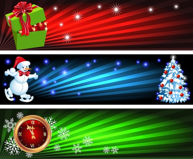 Natale Banners