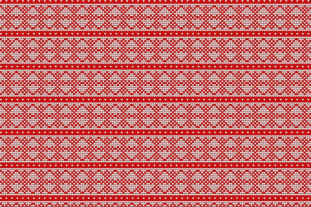 Natale brutti maglioni modello senza cuciture vettore premium Vettore Premium