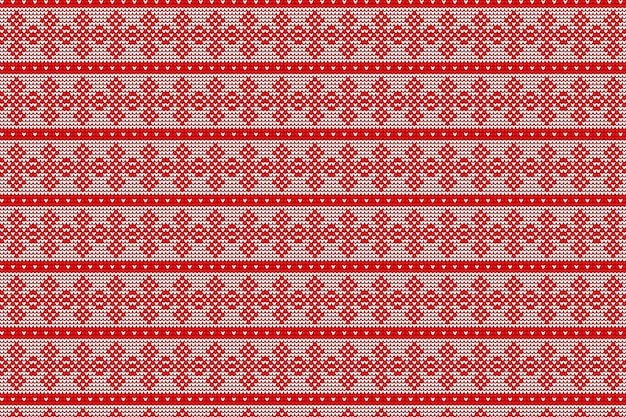 Natale brutti maglioni modello senza cuciture vettore premium Vettore Premium