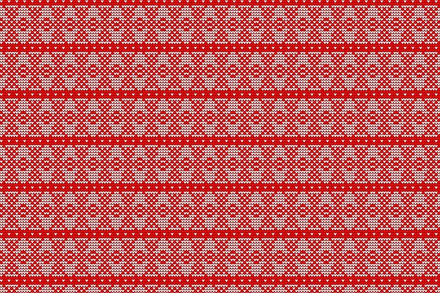 Natale brutti maglioni modello senza cuciture vettore premium Vettore Premium