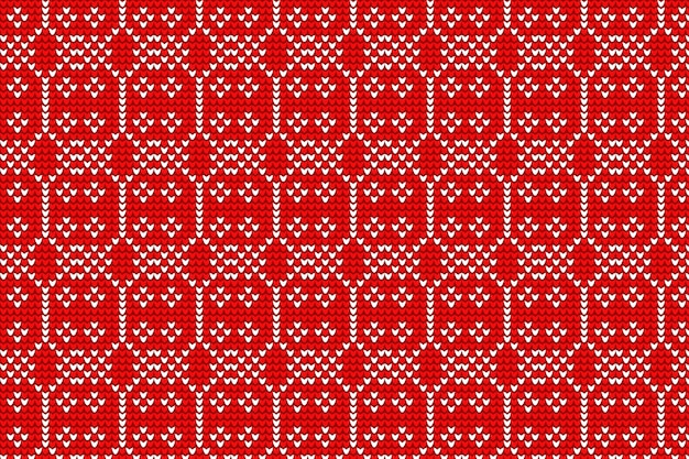 Natale brutti maglioni modello senza cuciture vettore premium Vettore Premium