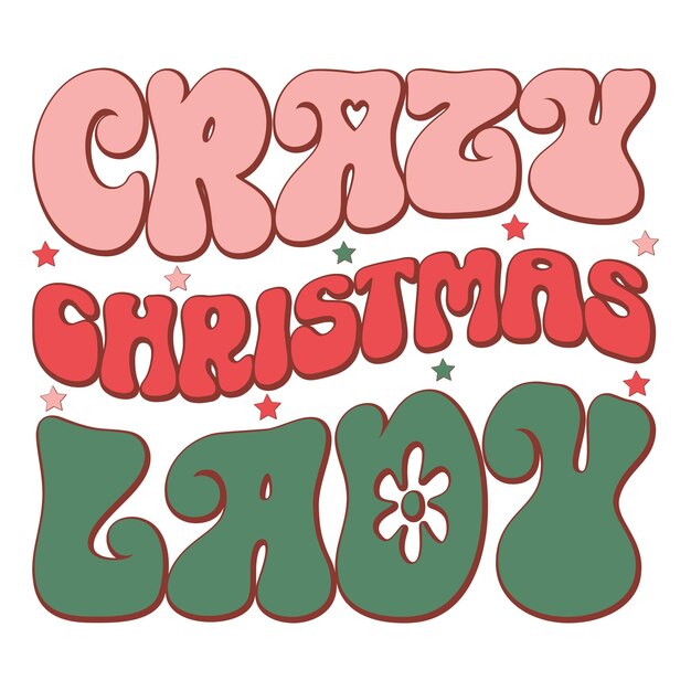 Natale Retro Svg Design