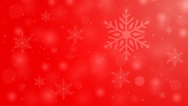 natale sfondo rosso