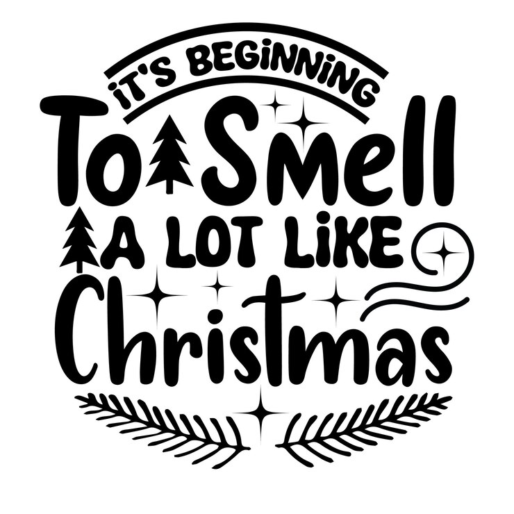 Vettore natale svg design