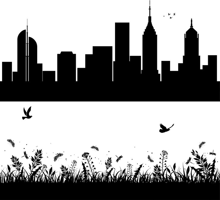 Vettore natura e contesto urbano