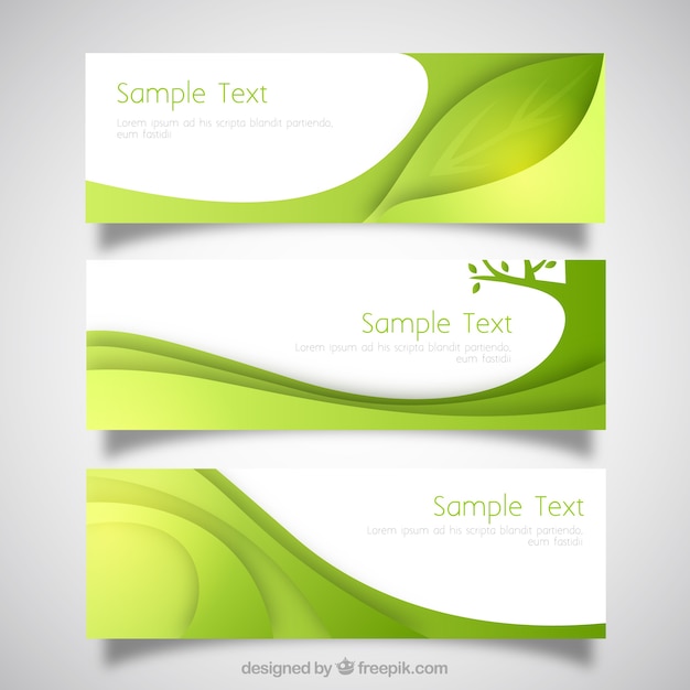 Natura set banner