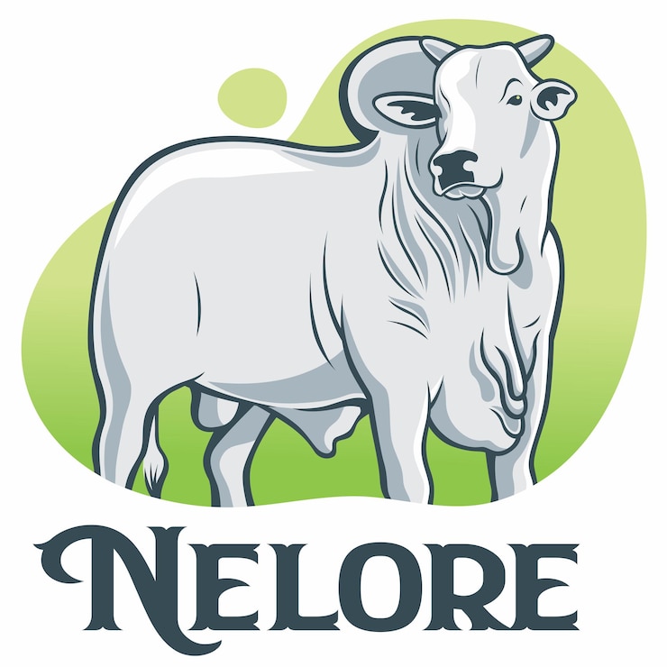 Vettore nelore verde verde