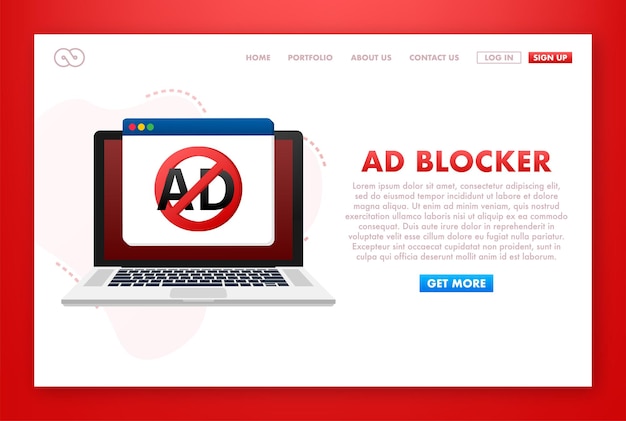 Nessun annuncio per il design promozionale Logo vettoriale Banner per concept design Illustrazione vettoriale di vendita
