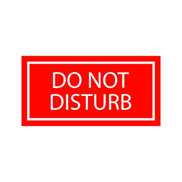 non disturbare icona