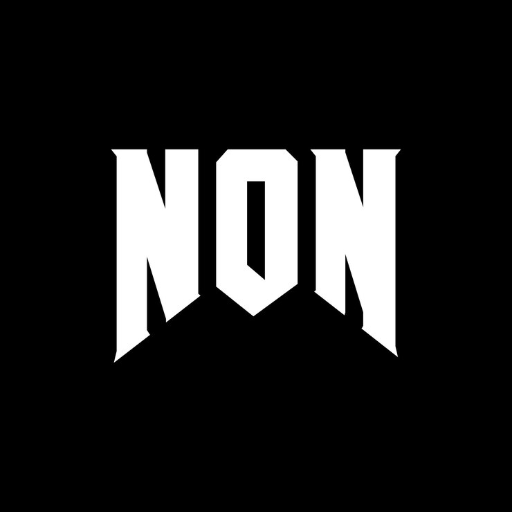 Vettore non progettazione di logo a lettere per società tecnologica non progettazione del logo in combinazione di colori bianco e nero non logo non vettore non progettazione non icona non alfabeto non tipografia progettazione del logo