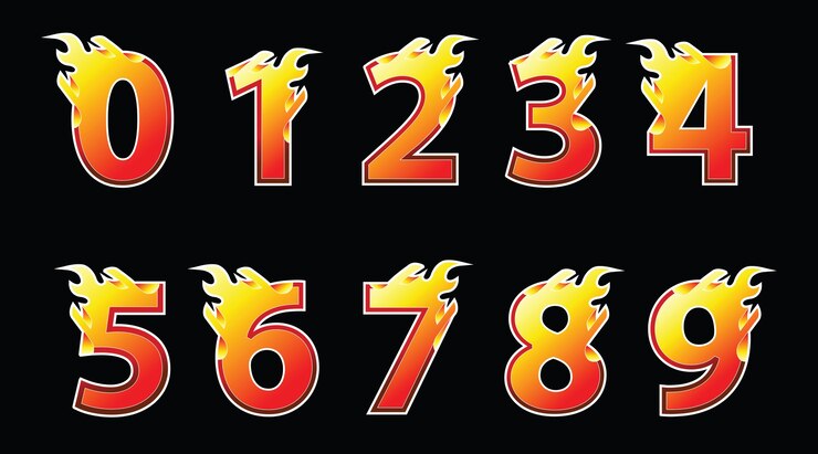 Numeri fuoco logo.