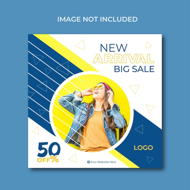Nuova vendita di prodotti di moda sconto Minimalista Instagram Post Template