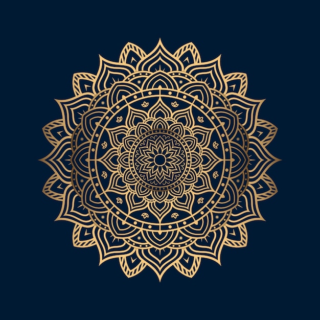 Nuovo design mandala di lusso 2023