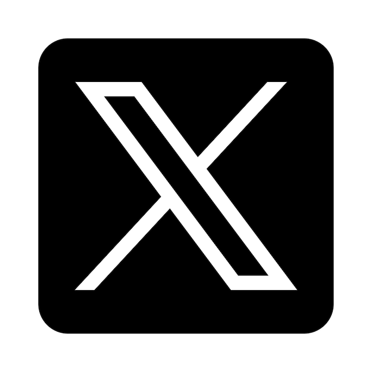 Vettore nuovo logo di twitter per il 2023 - vector elon musk