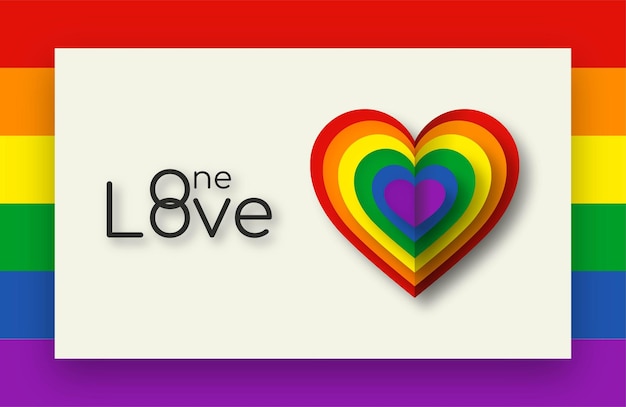 One Love Heart LGBTQ