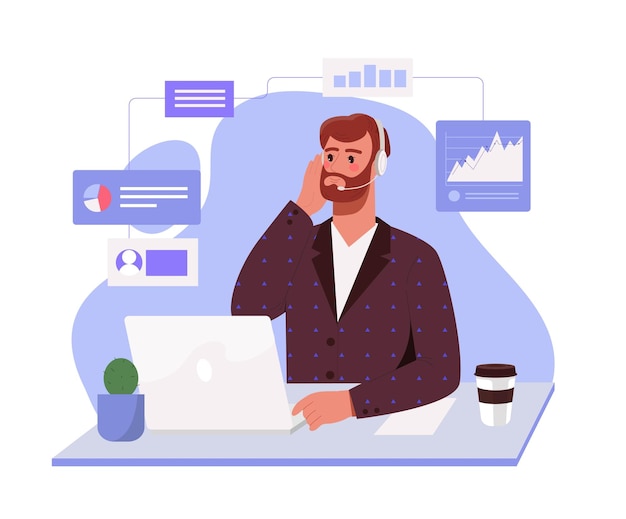 Operatore al lavoro