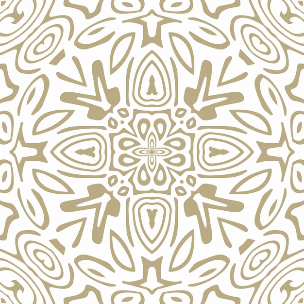 Oriental Seamless Vector Pattern Ornamento ripetuto per carta da imballaggio tessile, ecc