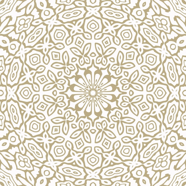 Oriental Seamless Vector Pattern Ornamento ripetuto per carta da imballaggio tessile, ecc