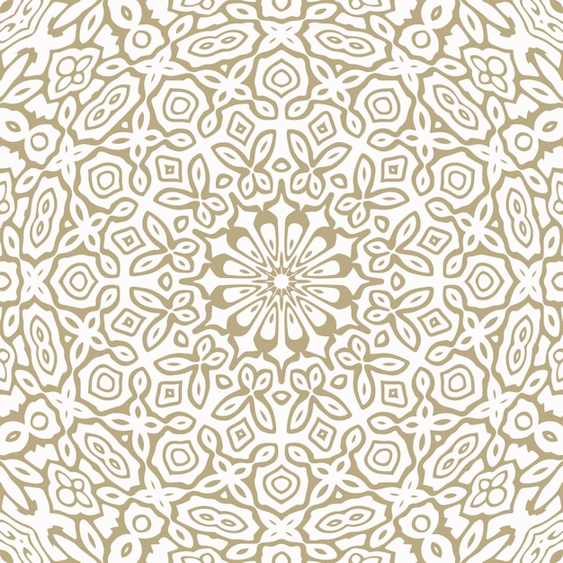 Oriental Seamless Vector Pattern Ornamento ripetuto per carta da imballaggio tessile, ecc