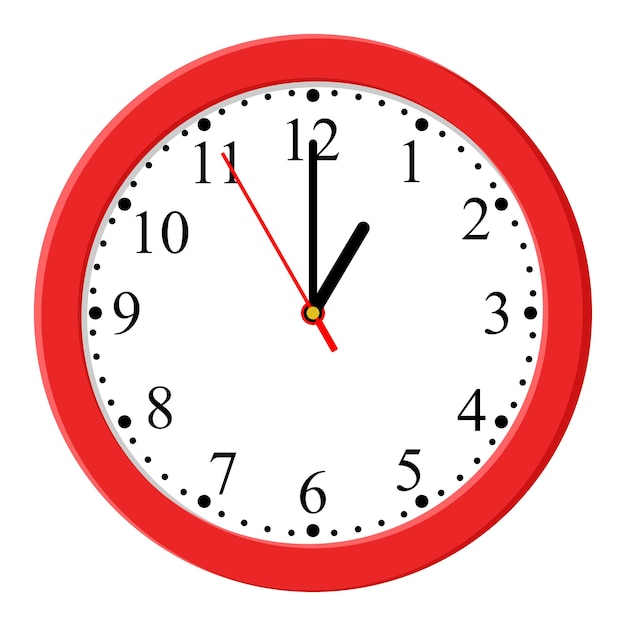 Orologio che mostra l'ora