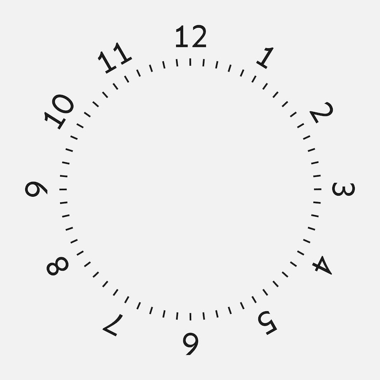 Vettore orologio112