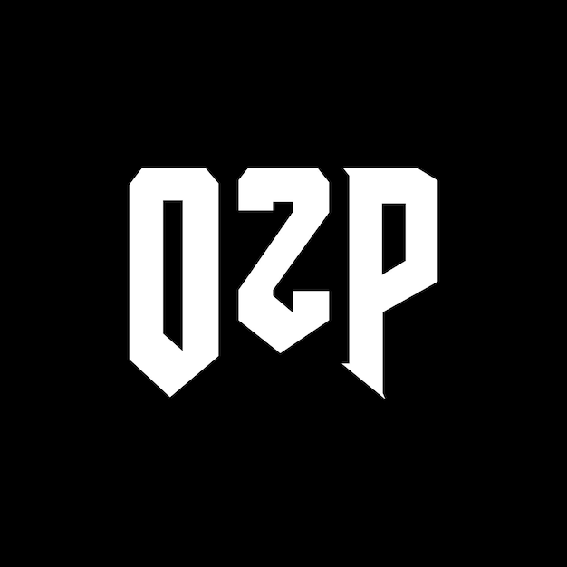 OZP letter logo design per società tecnologica OZP logo design combinazione di colori bianco e nero OZP Logo OZP vettore OZP design OZP icona OZP alfabeto OZP tipografia logo design