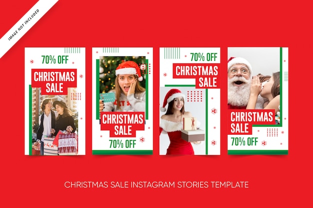 Pacchetto di social media in vendita di Natale