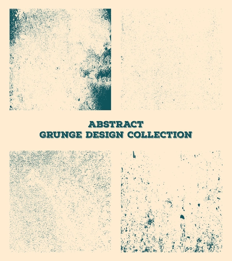 Vettore pacchetto gratuito di texture sovrapposte grunge astratte