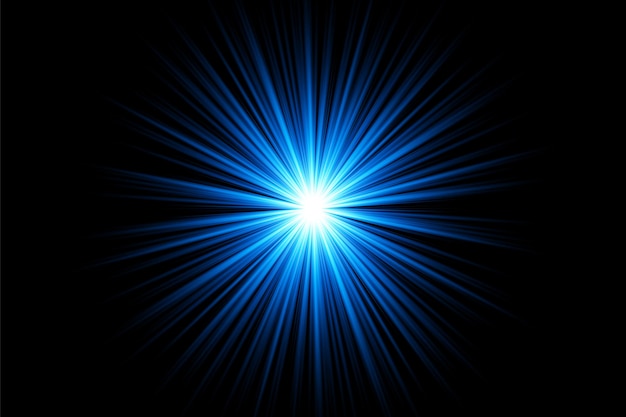 Pacchetto riflesso lente personalizzato vettoriale trasparente effetto luce