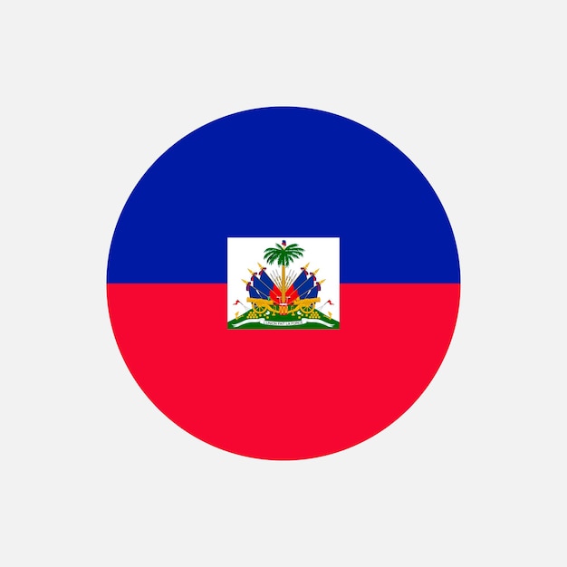 Paese Haiti Haiti bandiera illustrazione vettoriale