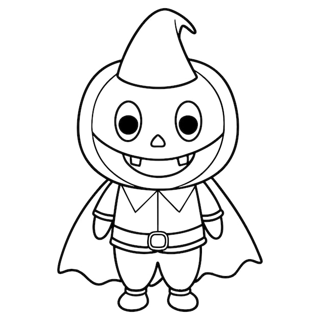 Pagina da colorare Halloween Ghost Halloween