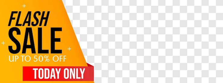 Vettore pagina di copertina di facebook di vendita flash.sfondo blu arancione.modello di banner pubblicitario web timeline.