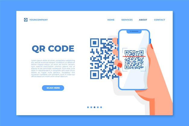 Pagina di destinazione verifica codice QR