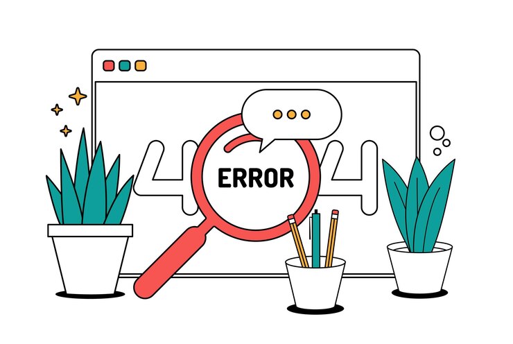 Vettore pagina non trovata 404 design icona della pagina di errore illustrazione vettoriale icona dello stile di progettazione e sviluppo riempita con contorno