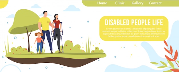 Pagina psicologica di aiuto per disabili