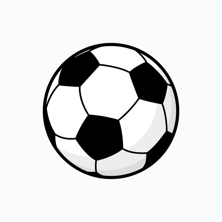Vettore pallone da calcio