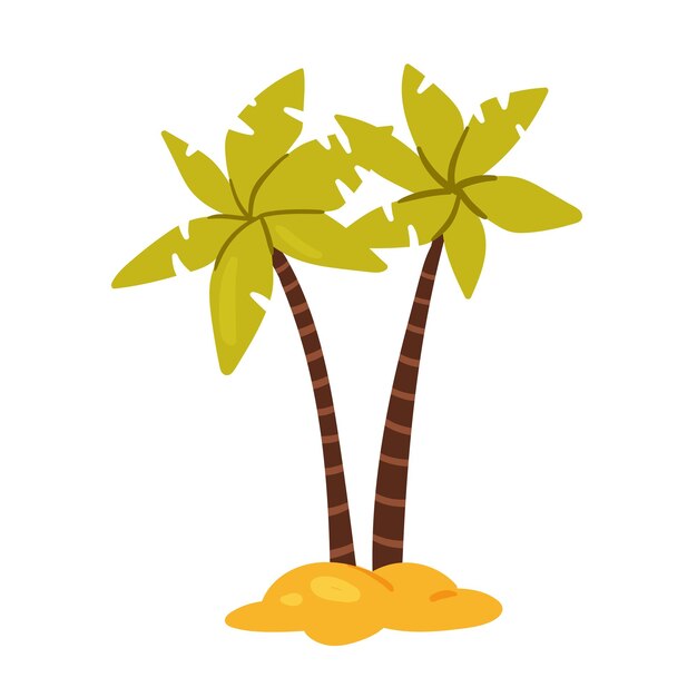 Palme decorative per parchi acquatici