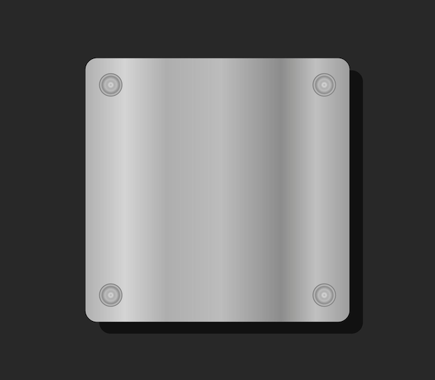Pannello metallico illustrato