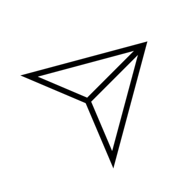 Paper airplane logo