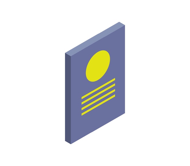 Passaporto isometrico