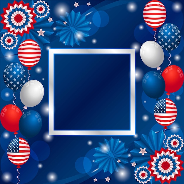 Patriotico 4 luglio Sfondamento
