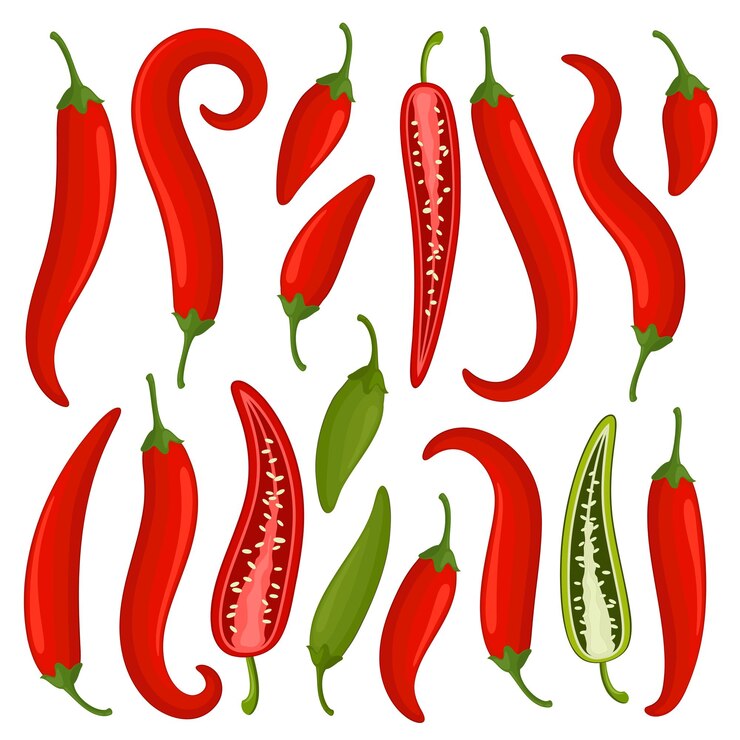 peperoncino rosso piccante red