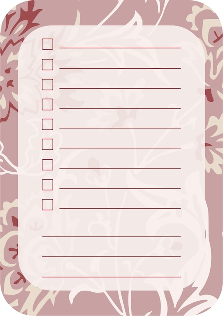 per fare la lista