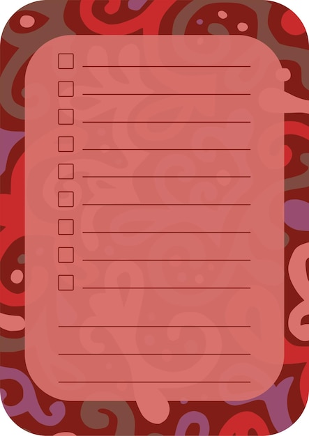 per fare la lista