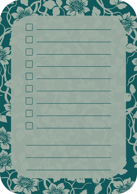 per fare la lista