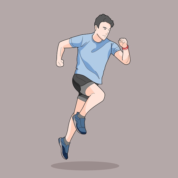 persona che corre che corre che corre che fa esercizio fisico